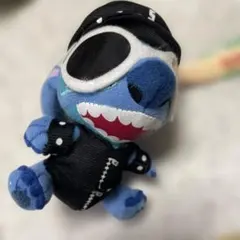 サングラスをかけたスティッチ ぬいぐるみ キーホルダー