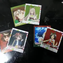 ウマ娘 フォト風メタリックステッカーコレクション サトノダイヤモンド キタサン