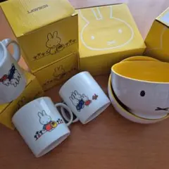 ミッフィーLAWSONマグ&ボウルのサムネイル