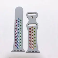 38 40 41 mm対応 アップルウォッチ Applewatch グレー
