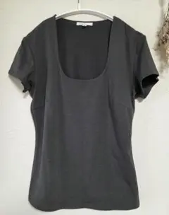 マニックス　ダークグレー 半袖　Tシャツ　カットソー　サイズ2のサムネイル