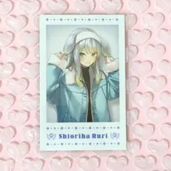 にじさんじ 栞葉るり チェキ風カード ウィンターデート