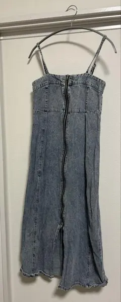 デニムキャミソールワンピース