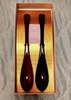 漆塗り スプーン 2本セット