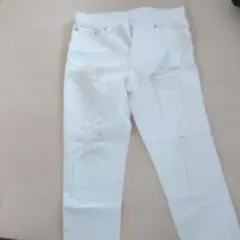 JEANASiS　ホワイトダメージデニム