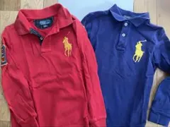 ラルフローレン　長袖ポロシャツ2点セット