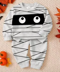 新品未使用 ハロウィン用ミイラセットアップ 7歳向け