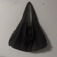 え*す様 y2k ブラック レザーバッグ 本革 ハンドバッグ ショルダーバッグ