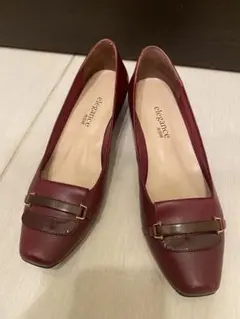 エレガンス卑弥呼ワイン色パンプスのサムネイル