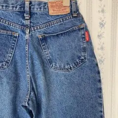 【レディース美品】 アメカジ レディース テーパードデニム 90s ファッション