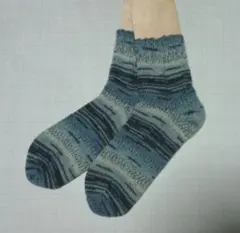 手編み靴下⭐オパール毛糸⭐魔法の森・ベビードラゴン✳️