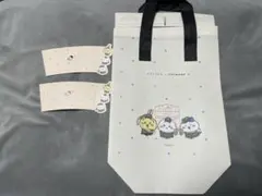 ちいかわ 中国限定 HEYTEA 保冷保温バッグ＋コップカバー２点