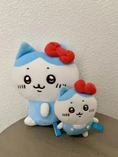 ⭐︎ちいかわ⭐︎ ハチワレ•ハローキティ　ぷちミニマスコット．ぬいぐるみS