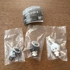 デスノート　めじるしアクセサリー　リューク　Ｌ　ニア　ガチャ　DEATHNOTE