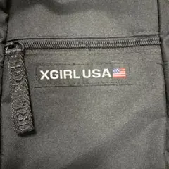 XGIRL USA ブラックショルダーバッグ値下げ