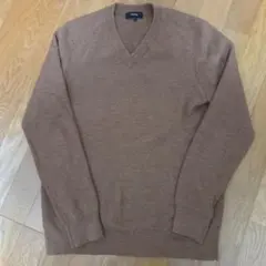 u*2様 【定価2万円以上(美品)】Theory ブラウン Vネック セーターのサムネイル