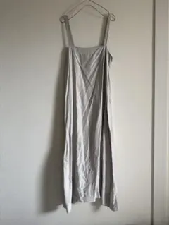 nooy ノースリーブワンピ CLASKA コットンワンピース グレー ヌーイ 