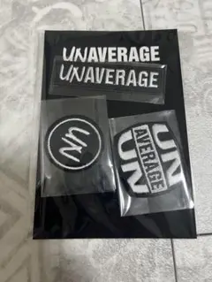富樫勇樹選手　「UNAVERAGE」　ワッペンセット