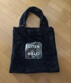 CITEN キラキラクリアロゴトートバッグ