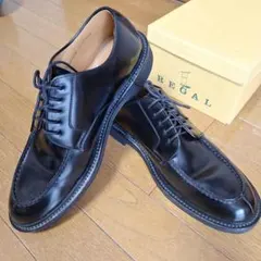 REGAL ドレスシューズ ブラック 25.5cm未使用に近いのサムネイル