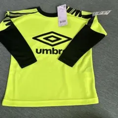 umbro 蛍光イエロー 長袖 サッカーウェア 120サイズ