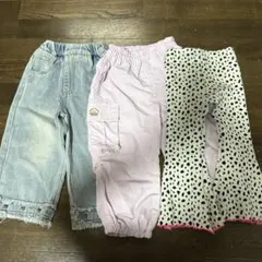 キッズ服 ボトムス 3点セット 100cm
