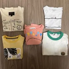 【保育園着まとめ売り】Tシャツ 5枚セット80cm