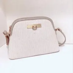 【美品★未使用品】any SiS ベージュゴールド　ショルダーバッグのサムネイル