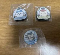 くら寿司×ちいかわ ビッくらポン 缶バ ハチワレ&マグネットシート 2種 セット