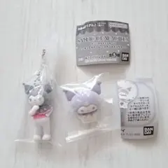 サンリオ ふわふわフロッキードール2 ミニチュアチャーム クロミ