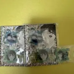 鬼滅 原画展 パズル アクリルキーホルダー アクリルマスコット
