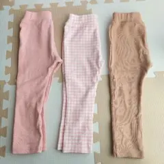 西松屋　ストレッチパンツ　90 まとめ売り　セット　女の子　保育園　レギンス