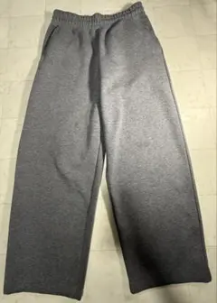 【完売品】ユニクロ：C スウェットワイドパンツ グレー Mサイズ UNIQLOC