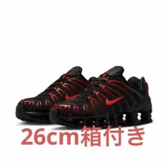 2026年最新】nike shox tl black&redの人気アイテム - メルカリ