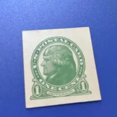3919 外国切手 アメリカ 1914年 郵便はがきカット  ワシントン