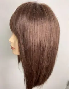 レミー人毛100% 二重引き抜き植毛　前髪から隠せて自然 【日本仕上げ】26cm レミー人毛100% 二重引き抜き植毛 前髪から隠せて自然 【日本仕上げ