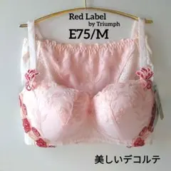 【新品】トリンプ《レッドレーベル》美しいデコルテ E75/M