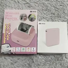 TAITO Wireless Mini Printer Type-T2 ピンク② Wireless Mini Printer Type-T2 ピンク - メルカリ