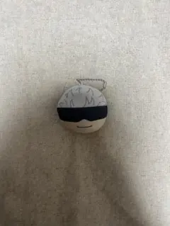 呪術廻戦　おまんじゅうにぎにぎマスコット　五条悟