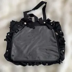 ザッカマート A4 フリルデザイン 痛バッグ ブラック