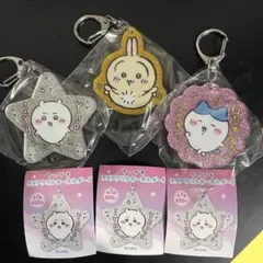 ちいかわ ラメアクリルキーホルダー 4 ちいかわ　うさぎ　ハチワレ　ガチャ