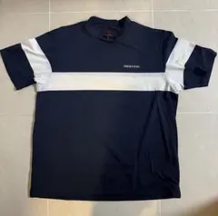 【美品】BRIEFING GOLF モックネックシャツ ネイビー Mのサムネイル