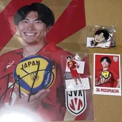 ウルフドッグス名古屋　水町泰杜　ユニフォーム型レザーキーホルダー　ポストカード 3/1-2広島サンダーズ戦】ウルフドッグス名古屋オフィシャル