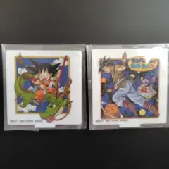 ドラゴンボール＿一番くじ＿スクエアアクリルスタンド＿1巻表紙、42巻表紙セット