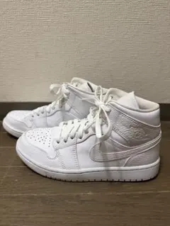 Nike Jordan ホワイト ハイカットスニーカー ジョーダン