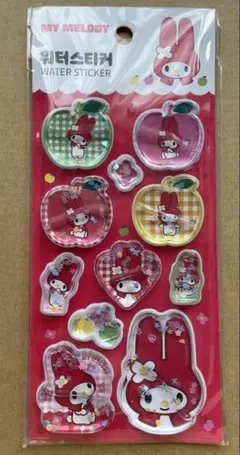 韓国限定サンリオ公式マイメロウォーターシール