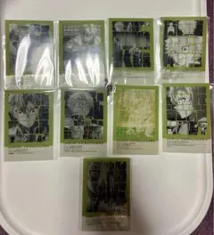 鬼滅の刃　柱展　フレーズカード　不死川実弥　9枚セット