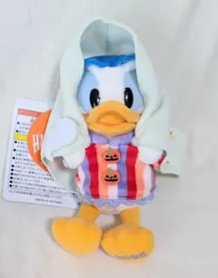 ディズニー ハロウィン 2026 ぬいぐるみバッジ ドナルドダック パジャマ