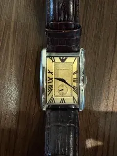 EMPORIO ARMANI スクエア腕時計