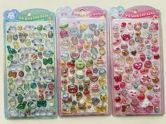 正規品　うるちゅるポップシール うさぎ　ペンギン しまえなが　3枚セット